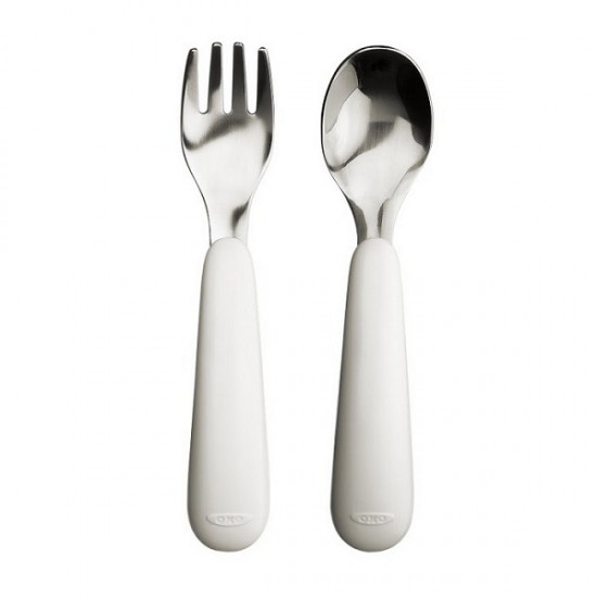 OXO Tot Fork & Spoon Set - Navy