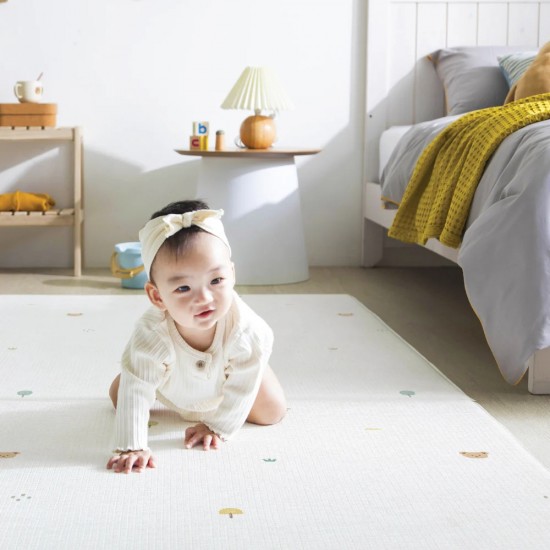 Parklon Lapure Soft Play Mat - Coco Bear + Sage Beige (12 mm) 190 x 130 cm