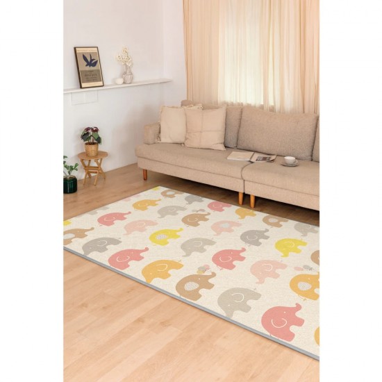 Parklon Prime Living 1-Sided Mat - Elephant, 100 x 180 x 1 cm