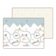 Parklon Prime Living Double-sided Play Mat - Hello Bear + French Berry, 150 x 200 x 1 cm