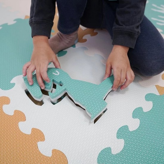 Pato Pato Animal Puzzle Playmat - Dinosaur