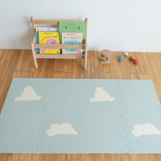 Pato Pato Animal Puzzle Playmat - Polar Bear (30 x 30 x 2cm x 8 pcs)