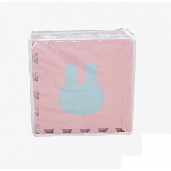 Pato Pato Animal Puzzle Playmat - Rabbit  (30 x 30 x 2cm x 8 pcs)