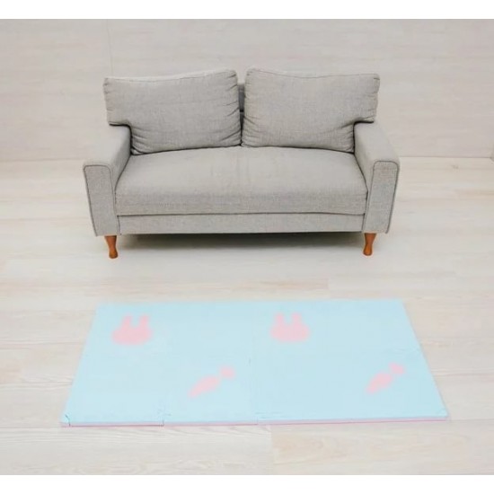Pato Pato Animal Puzzle Playmat - Rabbit  (30 x 30 x 2cm x 8 pcs)