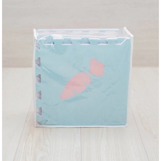 Pato Pato Animal Puzzle Playmat - Rabbit  (30 x 30 x 2cm x 8 pcs)