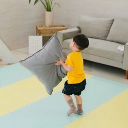 Pato Pato Puzzle Playmat  60 x 60 x 2cm x 6 pcs – Yellow & Mint