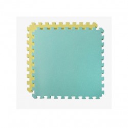 Pato Pato Puzzle Playmat  60 x 60 x 2cm x 6 pcs – Yellow & Mint