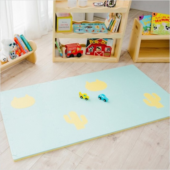 Pato Pato Animal Puzzle Playmat - Cat (30 x 30 x 2cm x 8 pcs)
