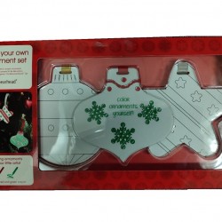 Pearhead color your own ornament set