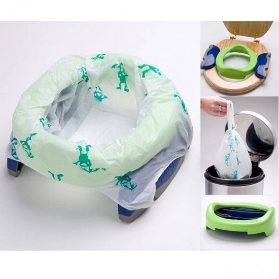 Potette Plus 2-in-1 Foldable Potty - Mint