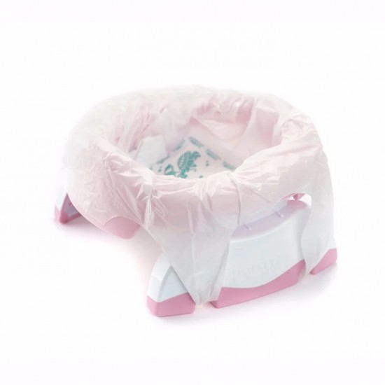 Potette Plus 2-in-1 Foldable Potty - Pink