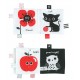 Read & Play Soft Book - Black & White & Sometimes Red