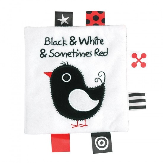 Read & Play Soft Book - Black & White & Sometimes Red