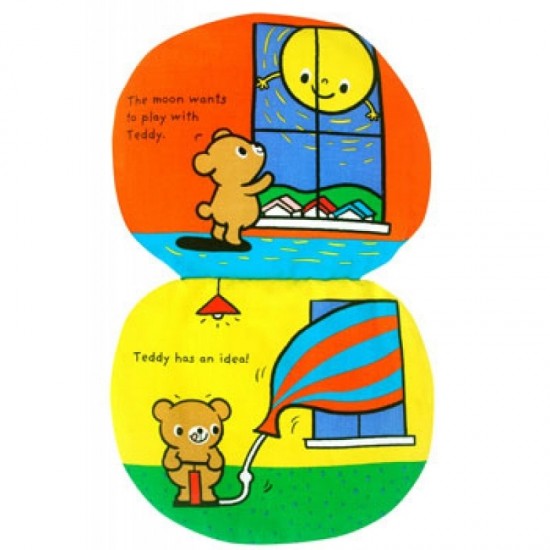 Read & Play Soft Book - Teddy goes to the moon