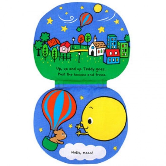 Read & Play Soft Book - Teddy goes to the moon
