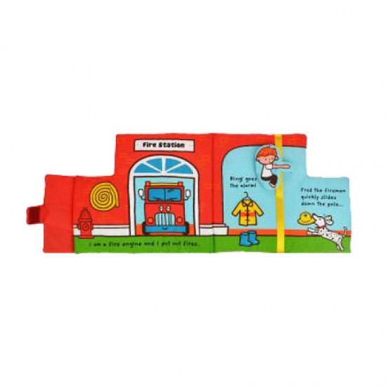 Read & Play Soft Book - Little Fire Engine