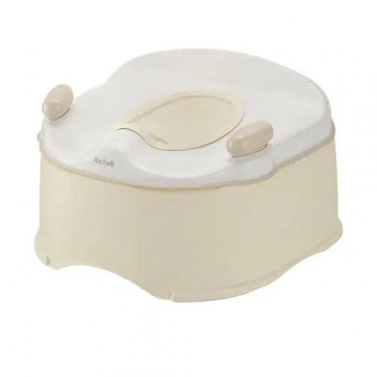 Richell 3 way Step & Potty - Beige