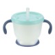 Richell Aquela Straw Training Mug - Blue