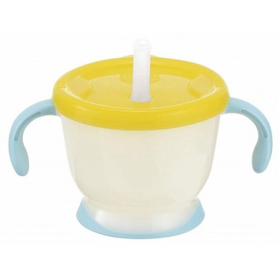 Richell Aquela Straw Training Mug & Clear Straw bottle mug - My Lovely Baby