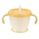 Richell Aquela Straw Training Mug - Yellow
