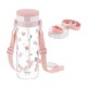 Richell Aqulea Step Up Bottle Mug 450ml - Pink Forest