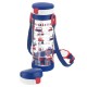 Richell Aqulea Step Up Bottle Mug 450ml - Navy Car