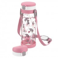 Richell Aqulea Step Up Bottle Mug 450ml - Pink Circus