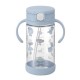 Richell aquela straw bottle mug with base- Animal (320 ml)