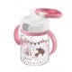 Richell aquela straw bottle mug - Circus Parade (200 ml)