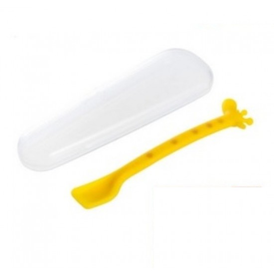Richell Giraffe Spoon with Case
