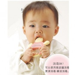 Richell Teether with case - Pink