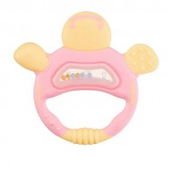 Richell Teether with case - Pink