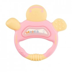 Richell Teether with case - Pink
