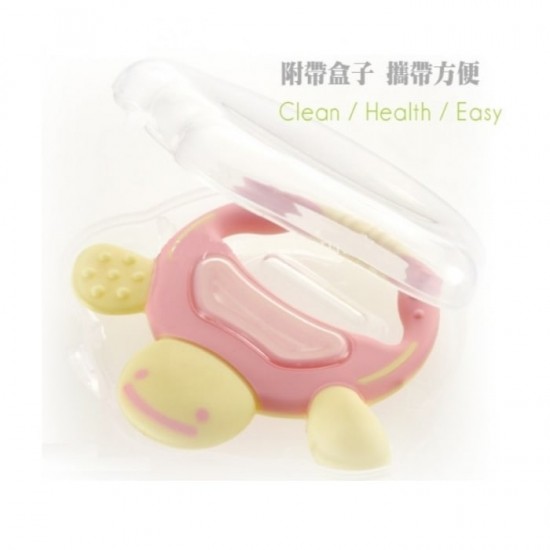 Richell Teether with case - Pink