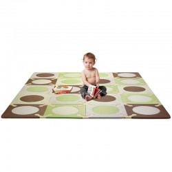 Skip Hop Playspot Foam Floor Tiles - Green / Brown