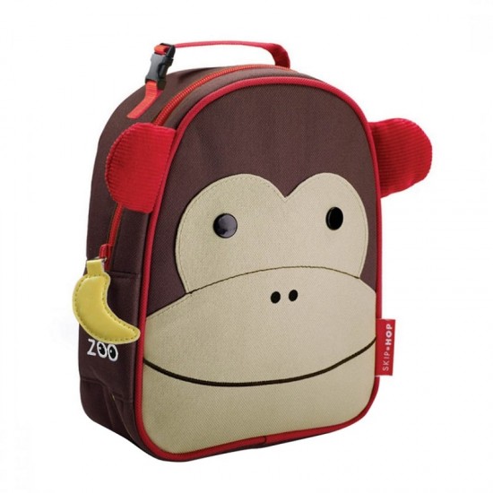 Skip Hop Zoo Lunchies Insulated Lunch Bag - Monkey