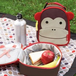 Skip Hop Zoo Lunchies Insulated Lunch Bag - Monkey