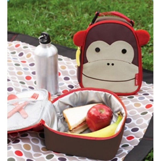 Skip Hop Zoo Lunchies Insulated Lunch Bag - Monkey