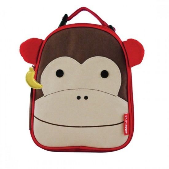 Skip Hop Zoo Lunchies Insulated Lunch Bag - Monkey