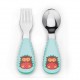 Skip Hop Zoo Fork & Spoon Set - Hedgehog