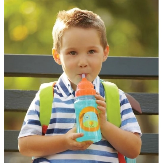 Skip Hop Zoo Straw Bottle