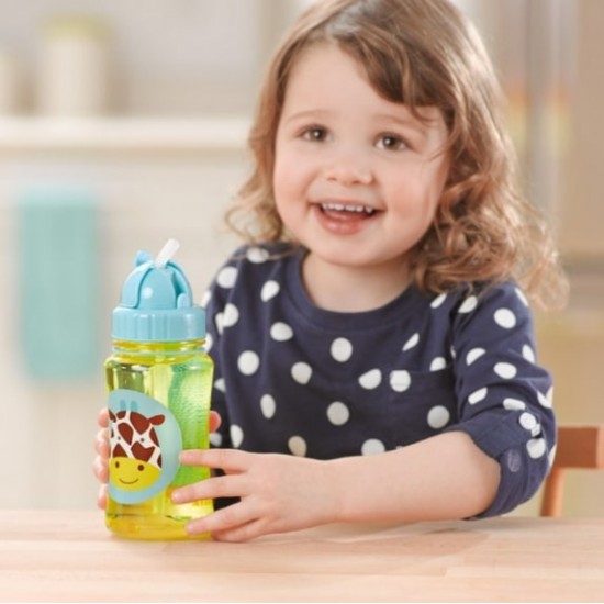Skip Hop Zoo Straw Bottle