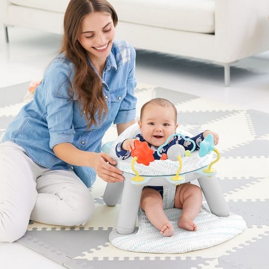 Skip Hop Silver Lining Cloud 2 in 1 Activity Floor Seat