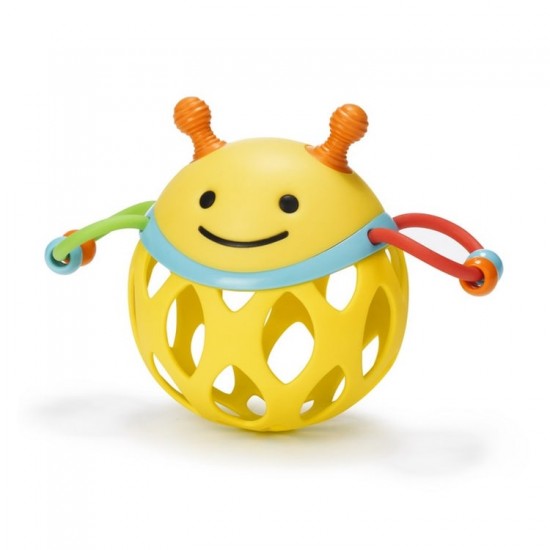 Skip Hop Explore & More Roll-Around Rattles - Bee