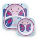 Skip Hop ZOO Melamine Plate & Bowl Set