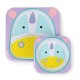 Skip Hop ZOO Melamine Plate & Bowl Set