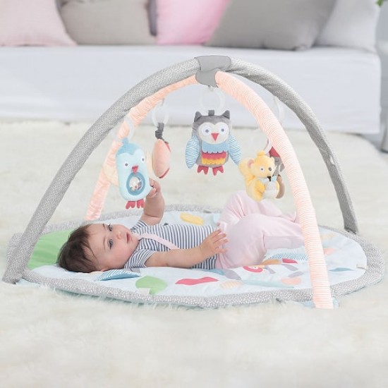 Skip Hop Treetop Friends Activity Gym - Grey / Pastel