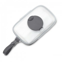 Skip Hop Grab & Go Snug Seal Wipes Case - Grey