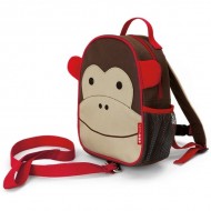 Skip Hop Zoo-let Mini Backpack With Rein - Monkey