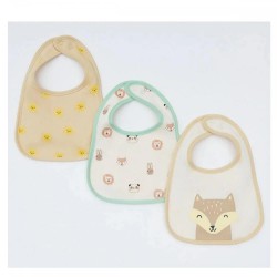 Snapkis Everyday Bib Set of 3 - Fox